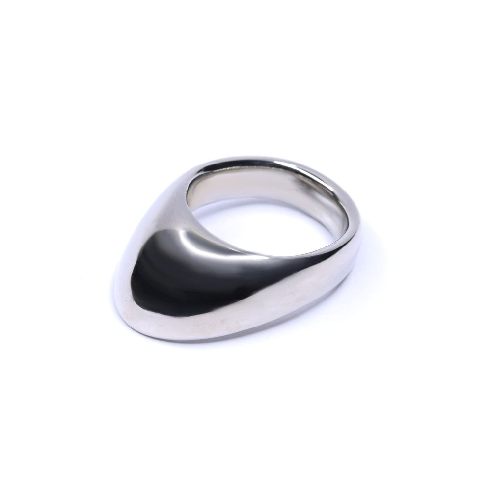 Vermil Turkish Silver Plus Thumb Ring (16.5x19.5 mm)