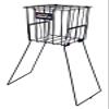 Tourna Ballport 120 with Wheels Tennis Ball Pick-Up Hopper, Black view 1