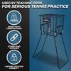 Tourna Ballport 120 with Wheels Tennis Ball Pick-Up Hopper, Black view 4