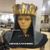 ARTIZANSTORE Medieval King Arthur Helmet with Av Entail, Chain Silver Mail Helmet Larp Armor Halloween Costume view 2