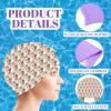 Custom Swim Cap with Your Photo Personalized Silicone Swim Cap for Men and Women Swimming, Flexible Adult Swimmers Cap for Short and Medium Length Hair view 2