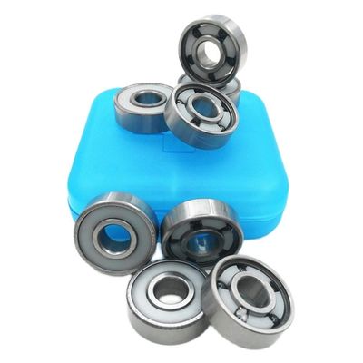 627ZZ/627Z/627-2RS Quad Skating Ball Bearing 7x22x7mm Artistic Skates Roller Skating Bearings DINGGUANGHE(8pcs 627 2rs Si3n4 5B)