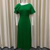 Ez-sofei Women's Short Sleeve Vintage 1940s Cocktail Dresses Green view 3