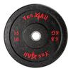 Yes4All 2" Bumper Plate, 10-190 LB Olympic Rubber Weight Plate with Steel Hub for WeightLifting, Strength Training, Home Gym, Less Impact, Absorb Bounce & Shock, Multiple Options, 15LB view 1