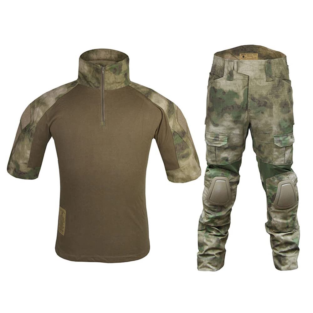 emersongear Tactical Version Combat Set,Summer Paintball Suits for Men Short Sleeve Uniform