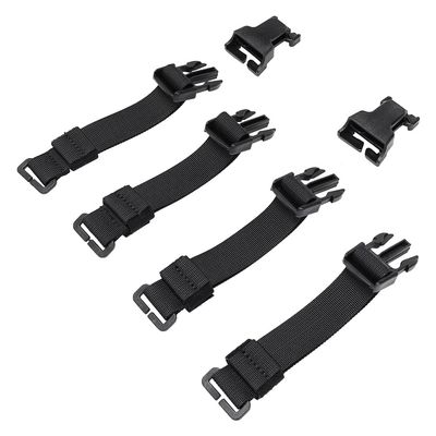 EMERSONGEAR Buckle Straps Set Adapter Kit For Tactical Chest Rig Tactical Combat Vest Airsoft Gear (Black)