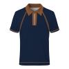 Mens Short Sleeve Polo Shirts Big and Tall Muscle T-Shirts Zip Up V Neck Graphic Printed Tees Casual Summer Tops view 3