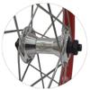 Folding Bike BMX Rim 16 Inch Bicycle Wheelset V- Brake Quick Release Bike Wheel Double Wall Rims for 7 8 9 10 Speed Cassette 1.5-2.1 Tires (Color : Red, Size : 16inch) view 2