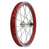 Folding Bike BMX Rim 16 Inch Bicycle Wheelset V- Brake Quick Release Bike Wheel Double Wall Rims for 7 8 9 10 Speed Cassette 1.5-2.1 Tires (Color : Red, Size : 16inch) view 4