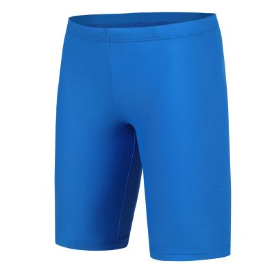 Xioker Boy Square Legs Swim Jammer with UPF50+,Youth Boy Jammer Swimming Shorts for Training(Navy Blue M)