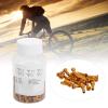 GOTOTOP Spoke Nipples, 100Pcs Aluminum Alloy Spoke Spoke Cover Nipple Cycling Accessory for Mountain Road, 2mm/0.08in Inner Diameter Spokes(Gold) view 2