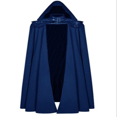 Honeystore Unisex Tunic Robe Cloak Knight Gothic Masquerade Cosplay Costume Cape SWD2022031101-Blue 2XL
