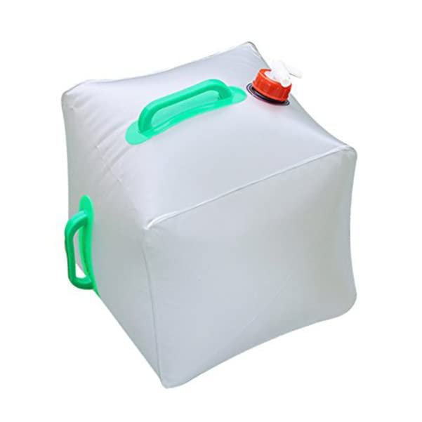 FOMIYES Water Tank 20l Portable Water Carrier Bag Emergency Cube Storage for Camping Hiking Outdoor Activities