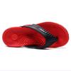 AnFeng Male Flip Summer Shoes Flops Men Shoes Slipper Beach Sandals Casual Flat Men's Slipper Men S Slippers Leather (Red, 10) view 4