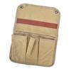 Mumusuki Camping Chair Armrest Hanging Storage Pouch Snack Bag for Outdoor Folding Camping Chair Caddy Seat Arm Rest Cup Holder Shoulder Side Tote Bag(Khaki) view 4