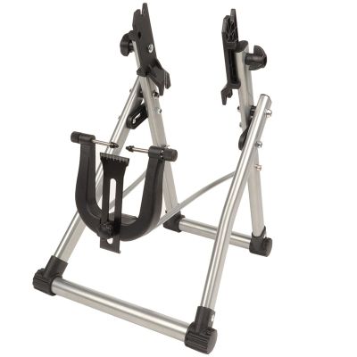 Wheel Truing Stand, Sturdy and Aluminum Alloy Repair Maintenance Support Tool, Foldable Intelligent Wheel Maintenance Cycling Accessory