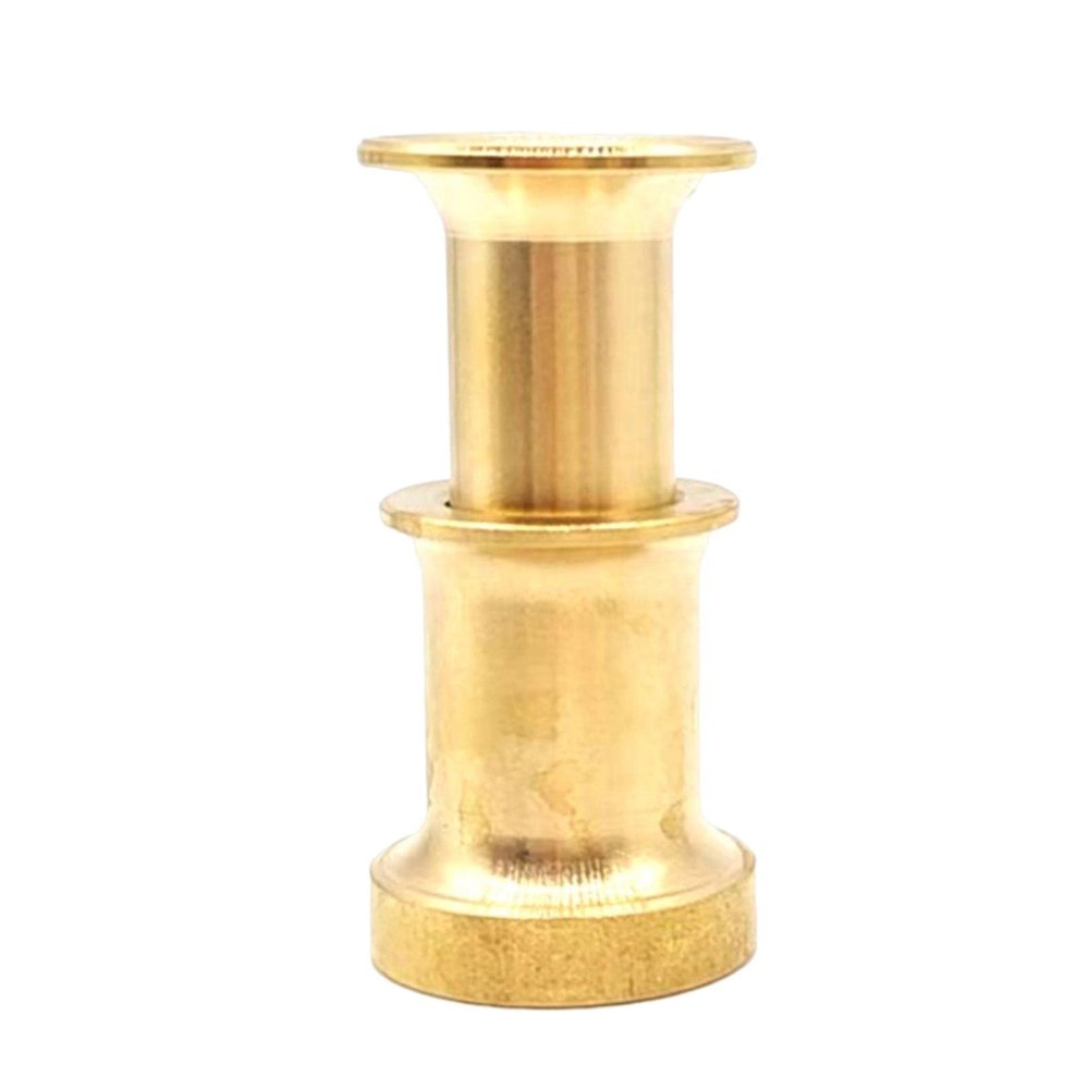 Almencla Bobbin Holder Fly Tying Tool Kit Brass Stainless Steel Finisher for Fishing, Small Hair Stackers