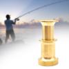 Almencla Bobbin Holder Fly Tying Tool Kit Brass Stainless Steel Finisher for Fishing, Small Hair Stackers view 2