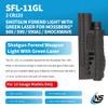 Nightstick SFL-11GL Shotgun Forend Light with Green Laser - 1200 Lumens Forend Light for Mossberg 500/590/590A1/Shockwave - IP-X7 Waterproof Impact & Chemical Resistant - 2 CR123 Batteries - Black view 2