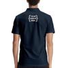 Xiovio Customize Custom Men's Polo Shirts Golf Jersey Tees | FrontBack Embroidery Personalized with Logo | Navy M view 2