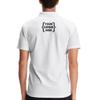 Xiovio Customize Custom Men's Polo Shirts Golf Jersey Tees | FrontBack Embroidery Personalized with Logo | White M view 2