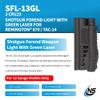 Nightstick SFL-13GL Shotgun Forend Light with Green Laser - 1200 Lumens Forend Light for Remington 870/TAC-14 - IP-X7 Waterproof Impact & Chemical Resistant - 2 CR123 Batteries  Black view 2