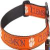 College Dog Collar (Small, Clemson) view 1