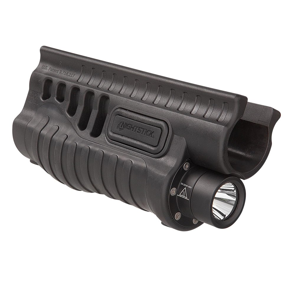 Nightstick SFL-13WL Shotgun Forend Light - 1200 Lumens Forend Light for Remington 870/TAC-14 - IP-X7 Waterproof Impact & Chemical Resistant - 2 CR123 Batteries Black