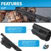 Nightstick SFL-13WL Shotgun Forend Light - 1200 Lumens Forend Light for Remington 870/TAC-14 - IP-X7 Waterproof Impact & Chemical Resistant - 2 CR123 Batteries  Black view 4
