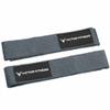 100% Top-Grain Leather 10mm Thick 4" Wide Quick Adjustable Metal Lever Powerlifting Belt for Men and Women made with Vegetable Tanned Leather + 24" Gray Weightlifting Straps (Extra Large) view 3