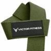 100% Top-Grain Leather 10mm Thick 4" Wide Quick Adjustable Metal Lever Powerlifting Belt for Men and Women made with Vegetable Tanned Leather + 24" Military Green Weightlifting Straps (XX-Large) view 3