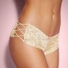 Briefs Women Lingerie Underwear Plus Panties Out Hollow Sexy Size Lace Christmas Lingerie for Women for Sex (Beige, S) view 3