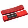 100% Top-Grain Leather 10mm Thick 4" Wide Quick Adjustable Metal Lever Powerlifting Belt for Men and Women + 24" Red Padded Weightlifting Wrist Straps with Silicone Grip Design (Extra Large) view 2