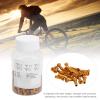 Estink Spoke Nipples, 100Pcs Aluminum Alloy Cycling Accessory, End Wheel Spoke Cover for 2mm/0.08in Inner Diameter view 2
