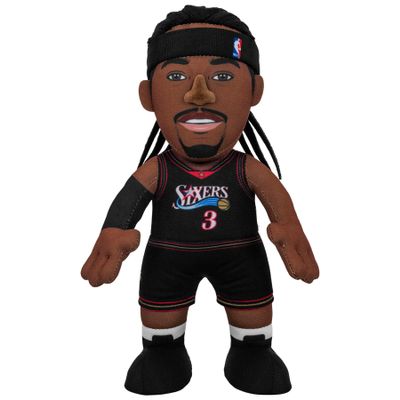 Bleacher Creatures Philadelphia 76ers Allen Iverson 10" Plush Figure - A Legend for Play or Display