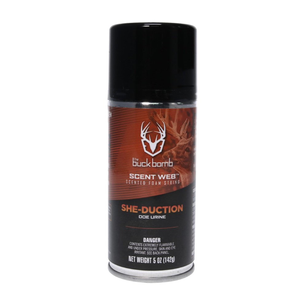 Hunters Specialties Buck Bomb Scent Web - SHE Duction Black