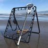 Firebounce Transportable Lacrosse Rebounder view 1