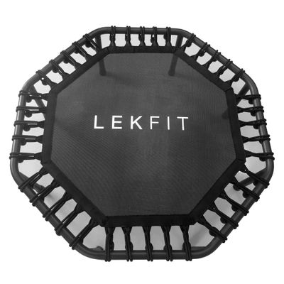 Official LEKFIT 42" Octagon Fitness Rebounder with Screw-in Legs and Bungee Cords