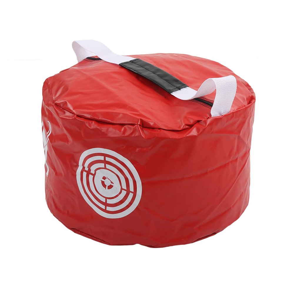 VGEBY Impact Bag, Swing Bag Training Aid for Swing Trainer Indoor Striking Bag for Force Accuracy Training Red Strainer