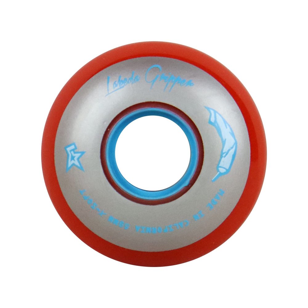 Labeda Roller Hockey Wheel Gripper Glue X-Soft 74A Red 59mm