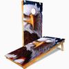 PRO Cornhole Boards, Impact Brace & Handle Cornhole Boards- 10+ Designs Cornhole Set - Handemade in USA, Tournament 2x4 Regulation Premium Baltic Birch Boards for Bean Bag toss, and Tournaments view 1