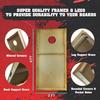 PRO Cornhole Boards, Impact Brace & Handle Cornhole Boards- 10+ Designs Cornhole Set - Handemade in USA, Tournament 2x4 Regulation Premium Baltic Birch Boards for Bean Bag toss, and Tournaments view 2