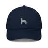 Belgian Malinois hat, Embroidered Unisex Organic dad hat, Malinois hat, Malinois Gifts, Classic Design. view 1