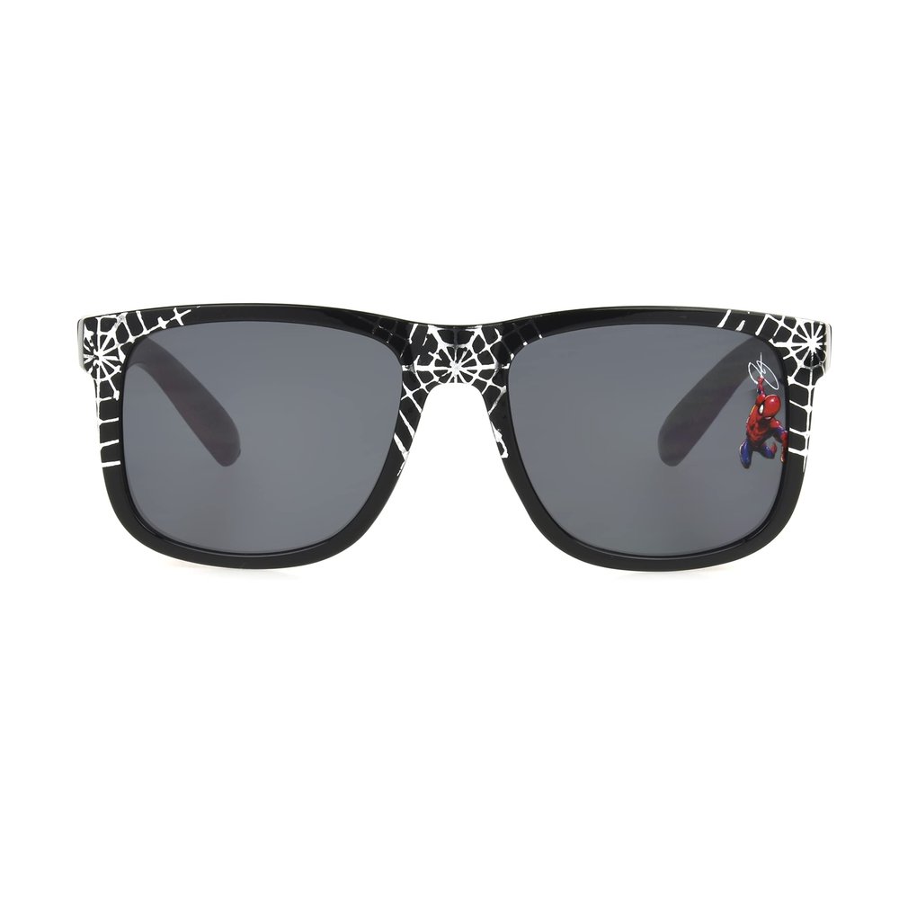 Marvel Boys Spider-Man Kids 2 Wayshape Sunglasses, Black, 49