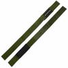 100% Top-Grain Leather 10mm Thick 4" Wide Quick Adjustable Metal Lever Powerlifting Belt for Men and Women + 24" Military Green Padded Weightlifting Straps with Silicone Grip Design (X-Large) view 3