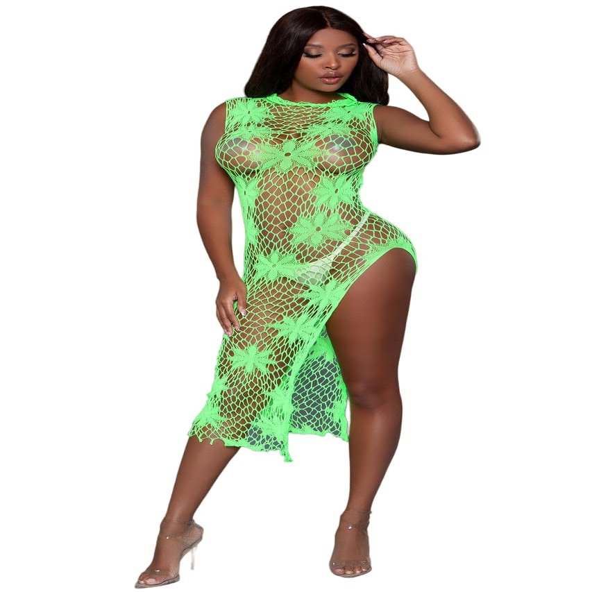 BeWicked BWD82036: All Night Long Dress, Neon Green