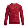 Boys' UA Rival Fleece Printed Hoodie Medium view 1