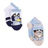 Bluey Baby Boys 10-pack Quarter Socks, White, 2-4T US view 3