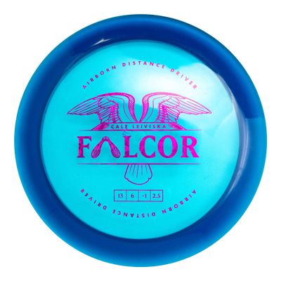 Prodigy Disc Cale Leiviska 400 Falcor | Overstable Distance Driver | Comparable Flight to Destroyer | Extremely Glidey and Consistent Flight | Prodigy Collab Series | Colors May Vary