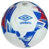 Umbro Youth (8-12) Size 4 Neo Futsal Pro Soccer Ball, White/Regal Blue/Vermillion view 1